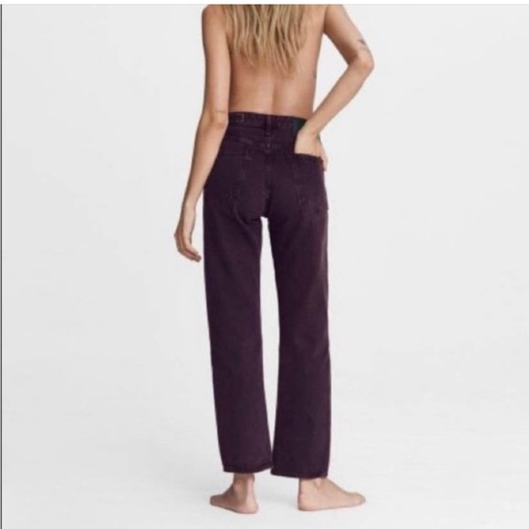 rag & bone Maya High rise Ankle Slim Straight Leg Jeans sz 27 - Picture 2 of 13